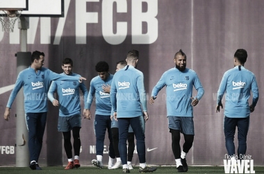 El Barça vuelve al trabajo a un paso de LaLiga