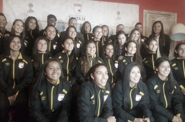 Independiente Santa Fe presentó su equipo femenino&nbsp;