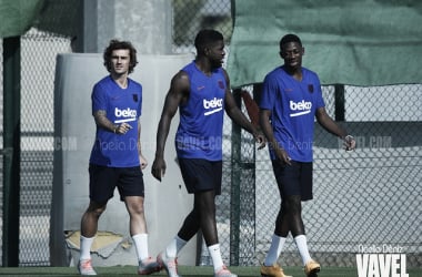 Completado el segundo entrenamiento de la pretemporada del Barça