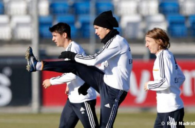 Nuevo entrenamiento, ya con Cristiano Ronaldo