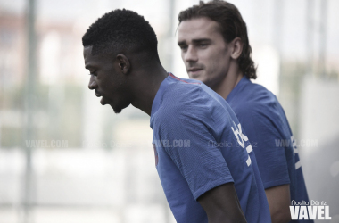 Messi y Dembélé se entrenan con el grupo y entran en la convocatoria&nbsp;