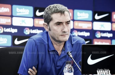 Ernesto Valverde: "Tenemos que dar un paso al frente fuera
de casa"