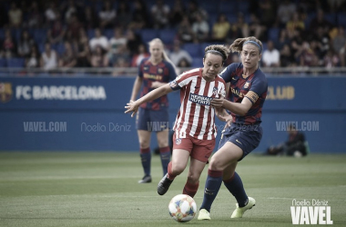 Previa Atlético de
Madrid – FC Barcelona Femení: el clásico que viste Europa