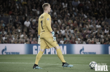 Ter Stegen: "Todo lo que tengo alrededor me ha hecho crecer y eso me hace feliz"