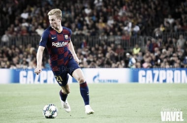 De Jong: "El Nápoles es un gran equipo, en Champions lo están haciendo muy bien"