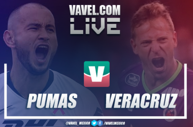 Resultado y resumen Pumas 0-0 Veracruz en Liga MX 2019