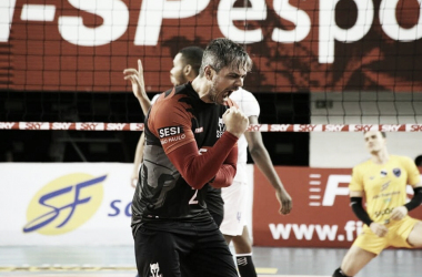 Em primeiro jogo do returno, Sesi-SP derrota Vôlei Ribeirão em casa