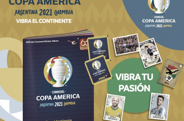 Llegó el álbum Panini
Copa América Colombia Argentina 2021