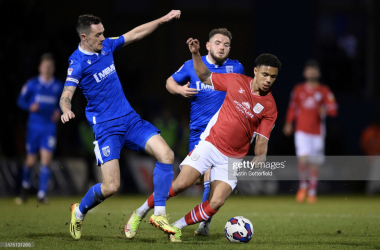 One of the midweek fixtures that took place, Gillingham vs Crewe - (Photo:&nbsp;Justin Setterfield/GETTY Images)