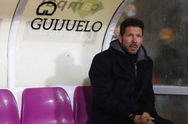 Simeone: &quot;Lo importante es el compromiso, el equipo hizo lo que tenía que hacer&quot;