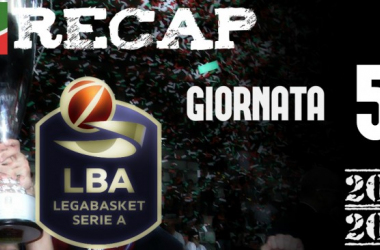 Legabasket: risultati e tabellini della quinta giornata