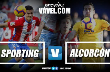 Previa Sporting de Gijón - AD Alcorcón: arranca la segunda vuelta