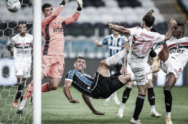 Com gol de Diego Souza, Grêmio vence São Paulo e sai em vantagem na Copa do Brasil