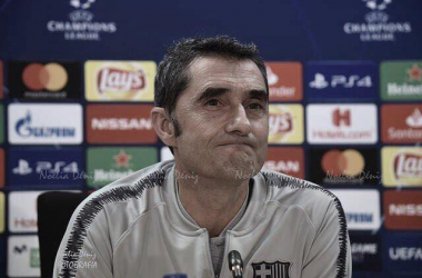 Ernesto Valverde: "Imaginamos que Messi no puede estar muy mal, aunque no puedo adelantar nada"