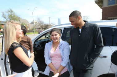 Thunder Floor General Russell Westbrook Wins NBA Cares Community Assist Award