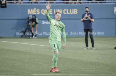 Ter Stegen: "Me ha hecho ilusión ver a la afición"