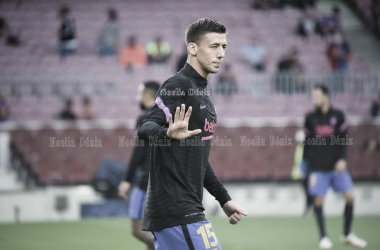 Lenglet, baja ante el Atlético