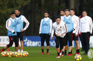 Milan, oggi in campo per preparare la sfida contro la Spal