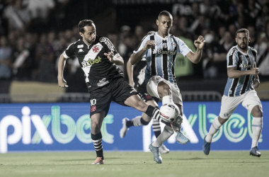 Vasco tenta até o fim, mas não sai do empate sem gols contra Grêmio 