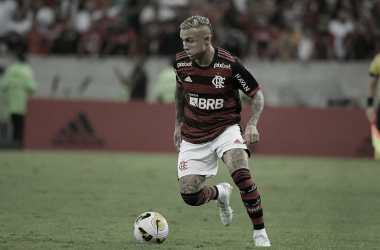 Após primeiro jogo no Maracanã pelo Flamengo, Everton
Cebolinha se diz realizado 