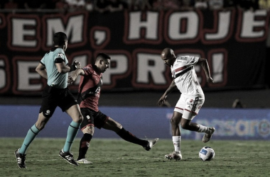 Atlético-GO vence o São Paulo em casa e abre boa vantagem na Sul-Americana