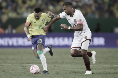 Com gol no final, Venezuela arranca empate fora de casa contra o Brasil