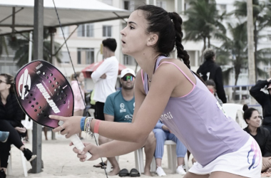 Jovem estrela paranaense, Vitória Marchezini, top 5 do mundo, disputa   evento do Circuito Mundial de Beach Tennis