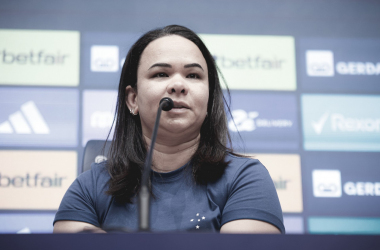 Bárbara Fonseca é apresentada como a nova gestora do futebol feminino do Cruzeiro