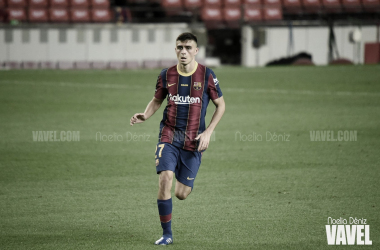 Un año del debut de Pedri con el Barça