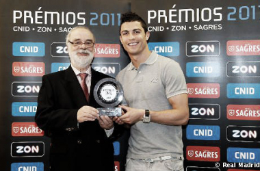 Cristiano Ronaldo, premio al mejor deportista portugués en el extranjero