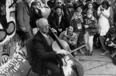 Rostropovich y la caída del muro