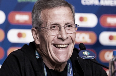 Óscar Washington Tabárez: “Esta Selección deja todo en la
cancha”