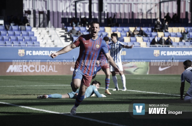 El Barça B prepara el duelo ante el Nástic con la vuelta de Rodado y Fabio