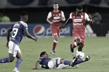 Millonarios 0 Santa Fe 0 y los dos nos quedaron debiendo