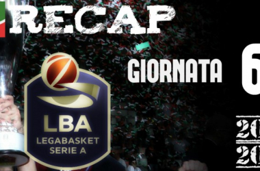 Legabasket: risultati e tabellini della sesta giornata