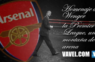 Homenaje a Wenger: la Premier League, una montaña de arena