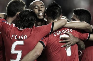 Resultado Benfica - Anderlecht en la Champions League 2013 (2-0)