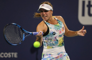 WTA Miami: Sofia Kenin prevails in opener against
Andrea Petkovic