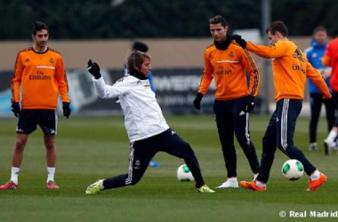 Último entrenamiento antes de medirse a Osasuna