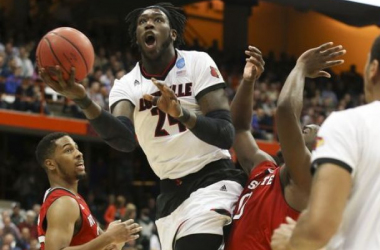 Harrell Guides Louisville Past NC State to Advance to Elite 8