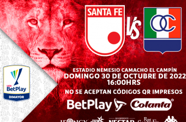 Previa Santa Fe vs. Once Caldas: duelo que dejará un clasificado