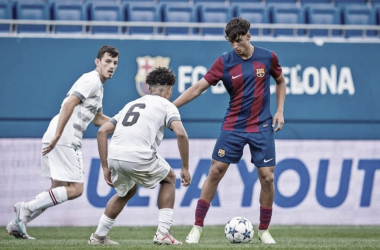 Guille Fernández en un partido | FC Barcelona