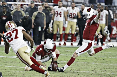 Late field goal lifts the Arizona Cardinals over the San Francisco 49ers