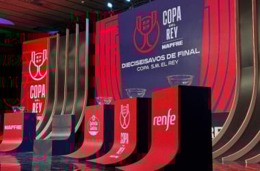 Escenario del Sorteo de los dieciseisavos de final de Copa del Rey | Fuente: RFEF