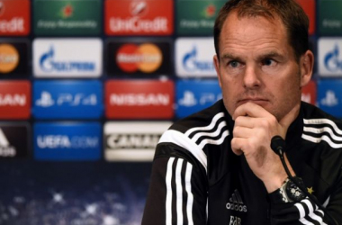 Frank de Boer: &quot;Si había una noche para salir con los tres puntos era hoy&quot;