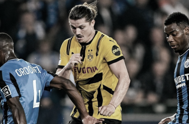 Com dois de Gittens, Borussia vence Club Brugge e estreia bem na Champions