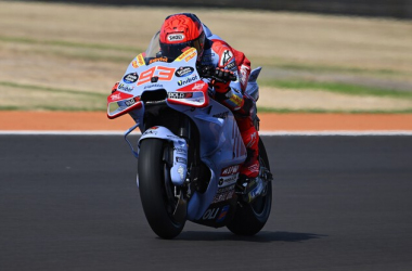 Marc Márquez lidera los libres de este viernes en Aragón demostrando así que está en su mejor versión 