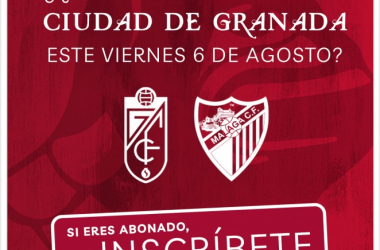 El Granada CF abre el plazo de solicitud de entradas para el Trofeo Ciudad de Granada