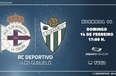 Previa RC Deportivo de La Coruña - CD Guijuelo: es el último tren