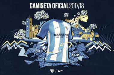 El Málaga presenta su nueva camiseta